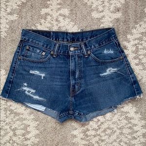 Authentic Levi 505 Cutoff Shorts